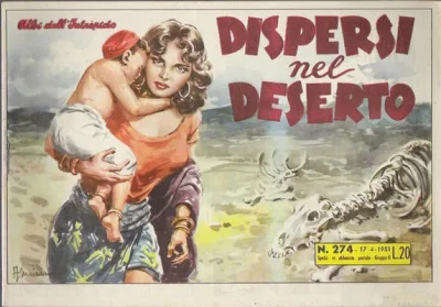 Cover of Dispersi nel Deserto
