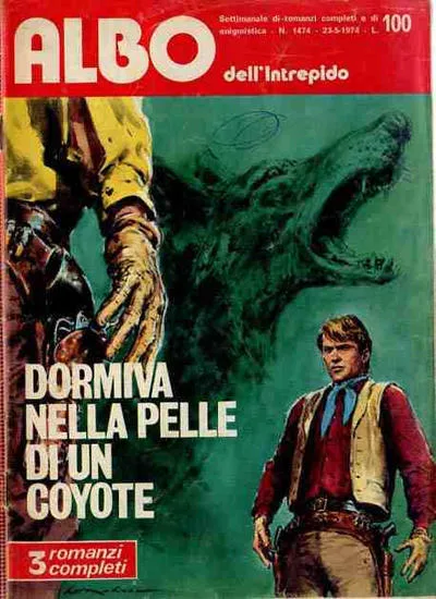 Cover of Dormiva nelle pelle di un coyote