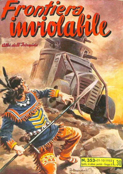 Cover of Frontiera inviolabile