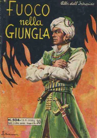 Cover of Fuoco nella Giungla