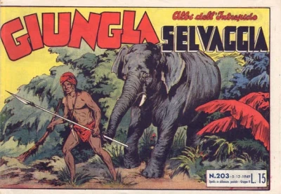 Cover of Giungla Selvaggia