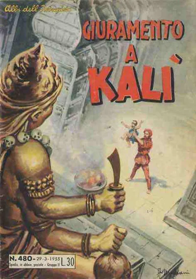Cover of Giuramento a Kali