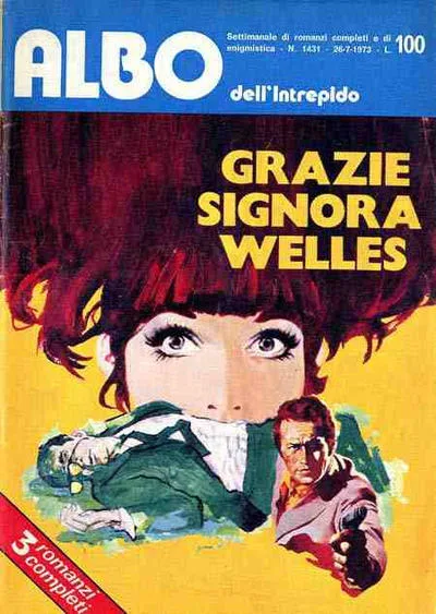 Cover of Grazie Signora Welles