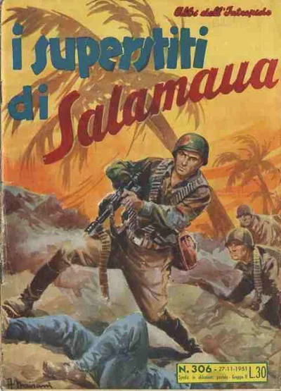 Cover of I superstiti di Salamauau