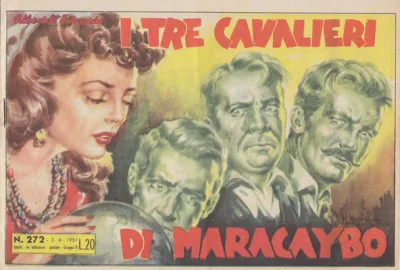 Cover of I tre cavalieri di Maracaybo