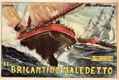 Cover of Il brigantino maledetto