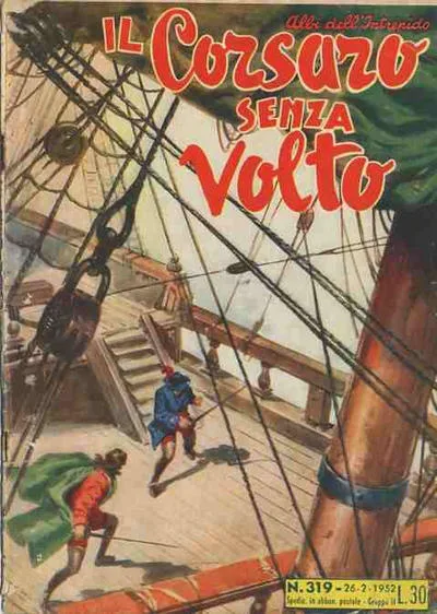 Cover of Il Corsaro senza Volto