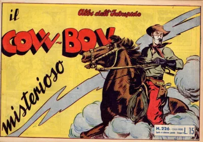 Cover of il Cow-boy misterioso