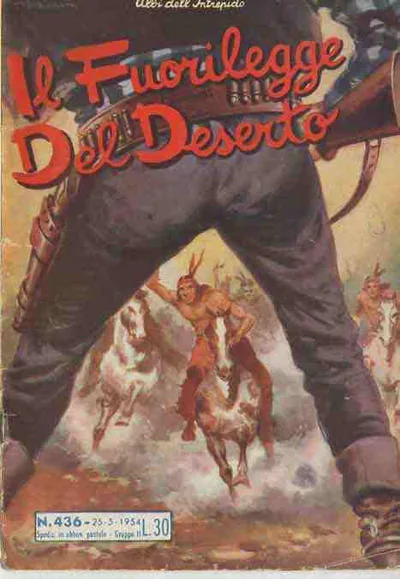 Cover of Il Fuorilegge del Deserto