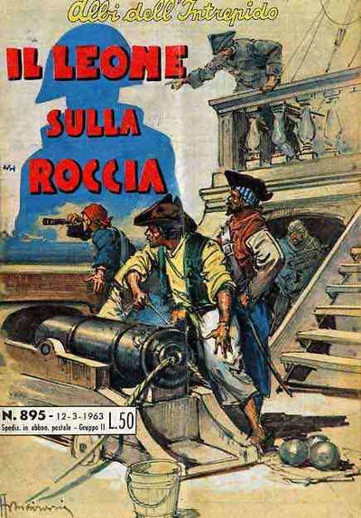 Cover of Il Leone sulla Roccia