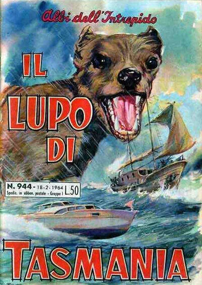 Cover of Il Lupo di Tasmania