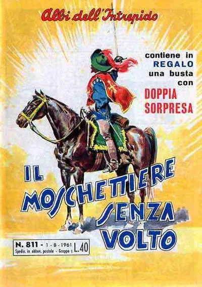 Cover of Il Moschettiere Senza Volto