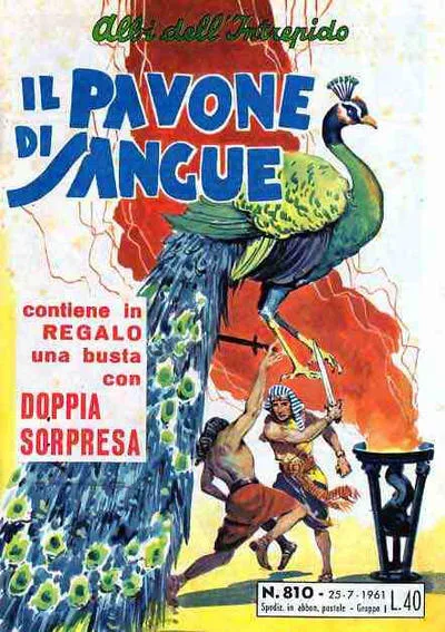 Cover of Il Pavone di Sangue