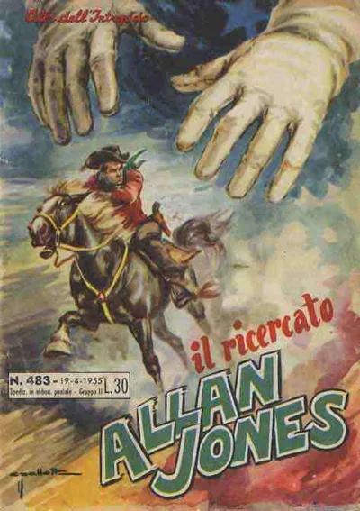 Cover of il ricercato Allan Jones