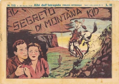Cover of Il segreto di Montana Kid