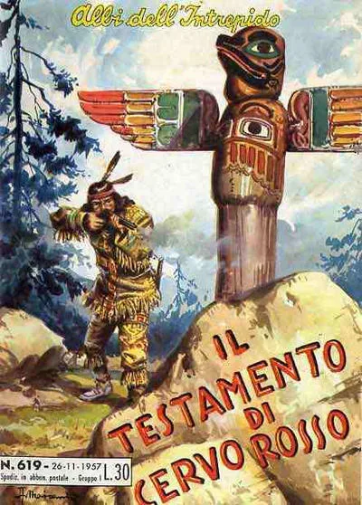 Cover of Il Testamento di Cervo Rosso