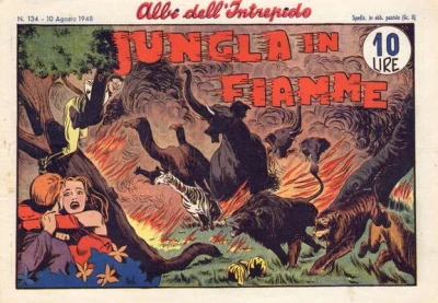 Cover of Jungla in fiamme