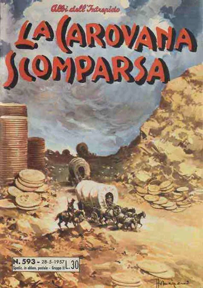 Cover of La Carovana Scomparsa