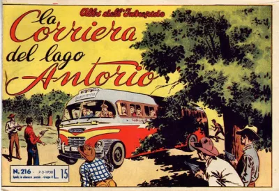 Cover of La Corriera del lago Antorio
