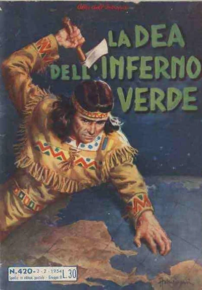 Cover of La Dea dell'Inferno Verde