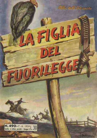 Cover of La Figlia del Fuorilegge