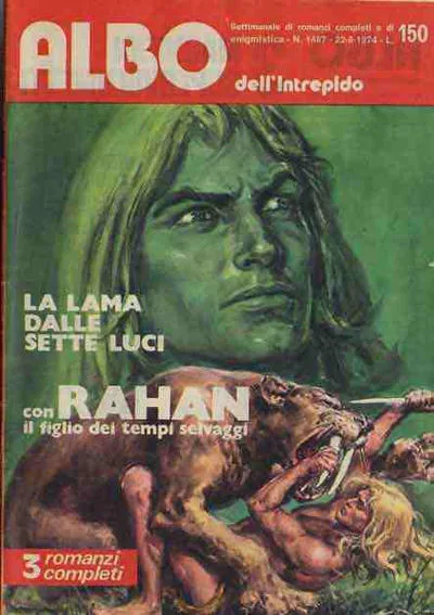 Cover of La lama dalle sette Luci