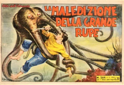Cover of La Maledizione della Grande Rupe