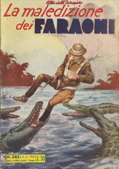 Cover of La maledizione dei Faraoni