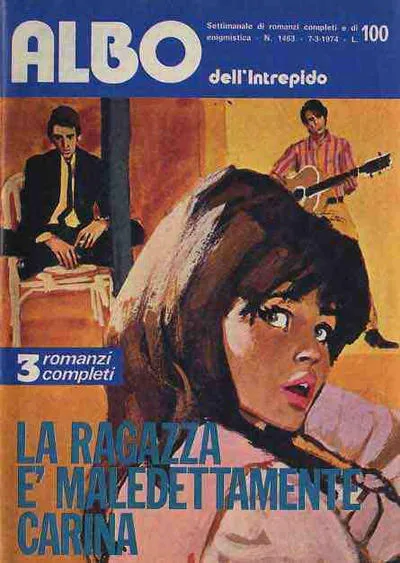 Cover of La ragazza e' maledettamente Carina