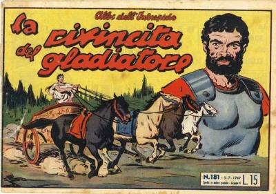 Cover of La rivincita del gladiatore