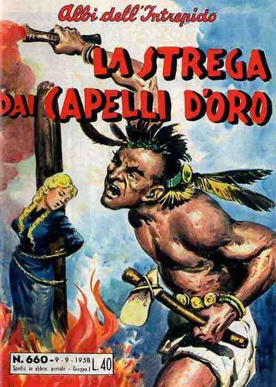 Cover of La Strega dai Capwlli D'oro
