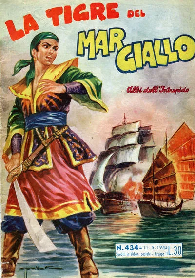 Cover of La Tigre del Mar Giallo