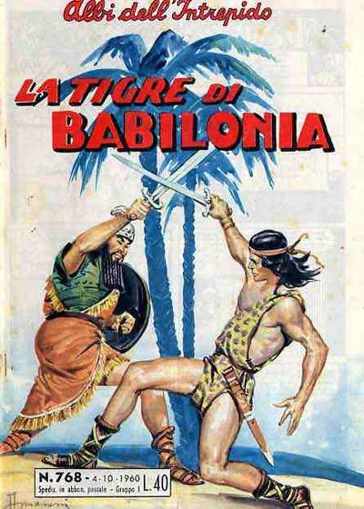 Cover of La Tigre di Babilonia