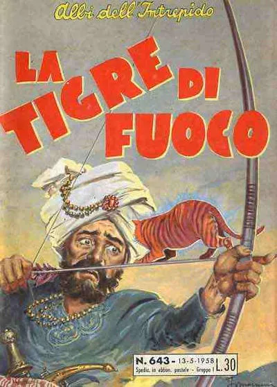Cover of La Tigre di Fuoco