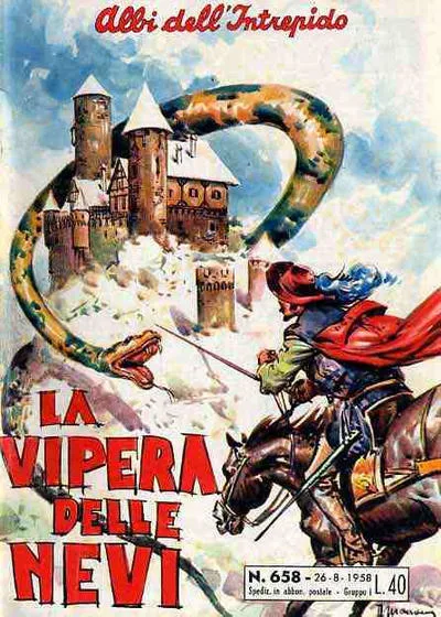 Cover of La Vipera delle Nevi