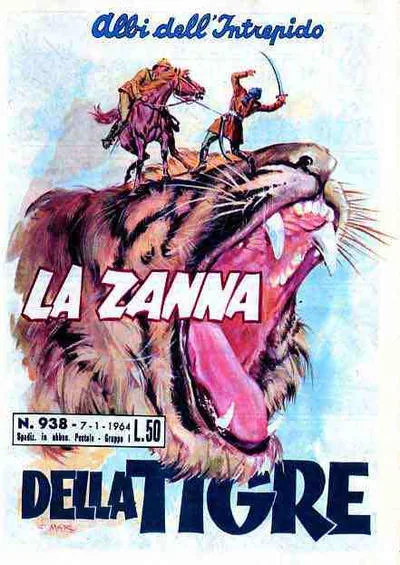 Cover of La Zanna della Tigre