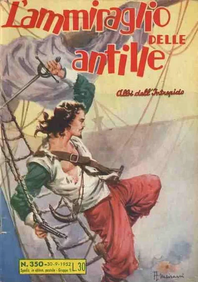 Cover of L'ammiraglio delle antille