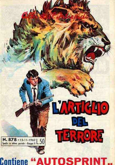 Cover of L'Artiglio del Terrore