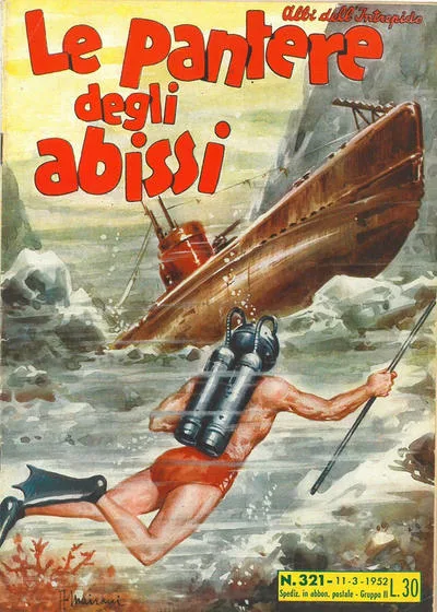 Cover of Le Pantere degli abissi