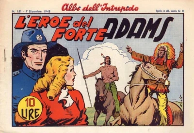 Cover of L'Eroe del Forte Adams