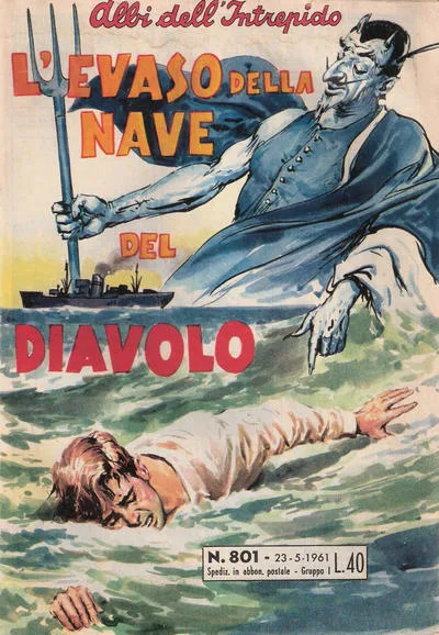 Cover of L'evaso della Nave del Diavolo