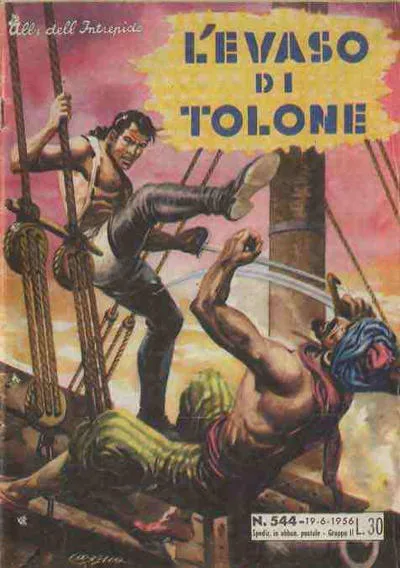 Cover of L'evaso di Tolone