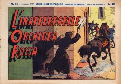 Cover of L'inafferrabile Orchider Rossa