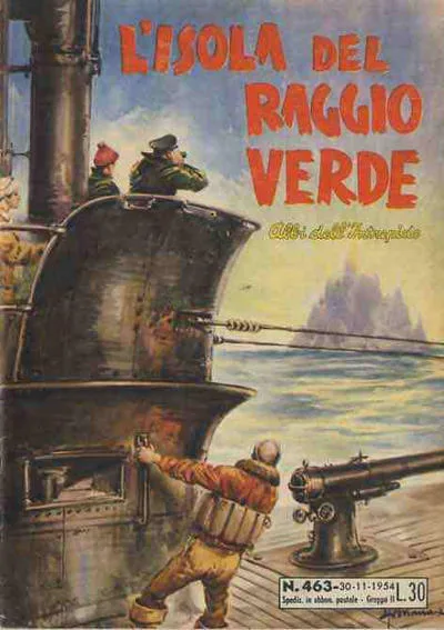 Cover of L'Isola del Raggio Verde