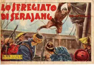 Cover of Lo Sfregiato di Serajang