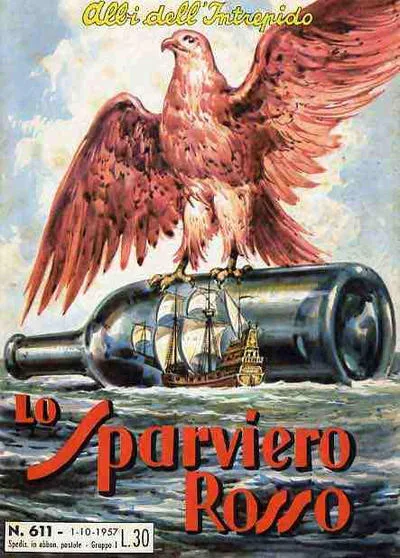 Cover of Lo Sparviero Rosso