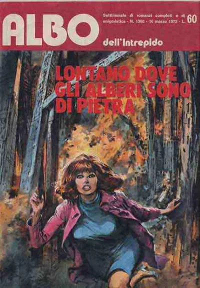 Cover of Lontano Dove gli Alberi Sono di Pietra