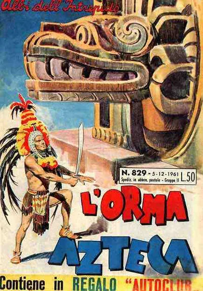 Cover of L'Orma Azteca