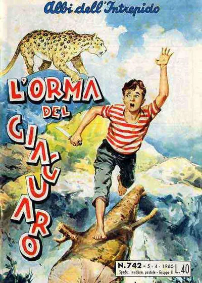 Cover of L'orma del Giaguaro