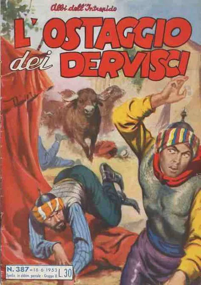 Cover of L'Ostaggio dei Dervisci
